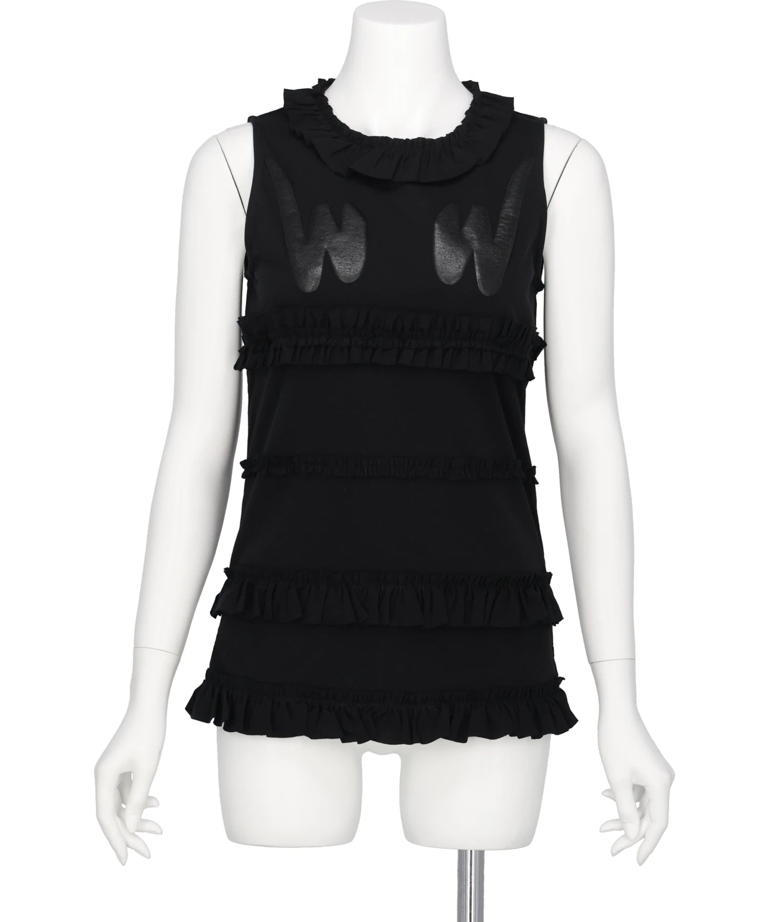 naokitomizuka WILD THINGS FRILLED TANK TOP