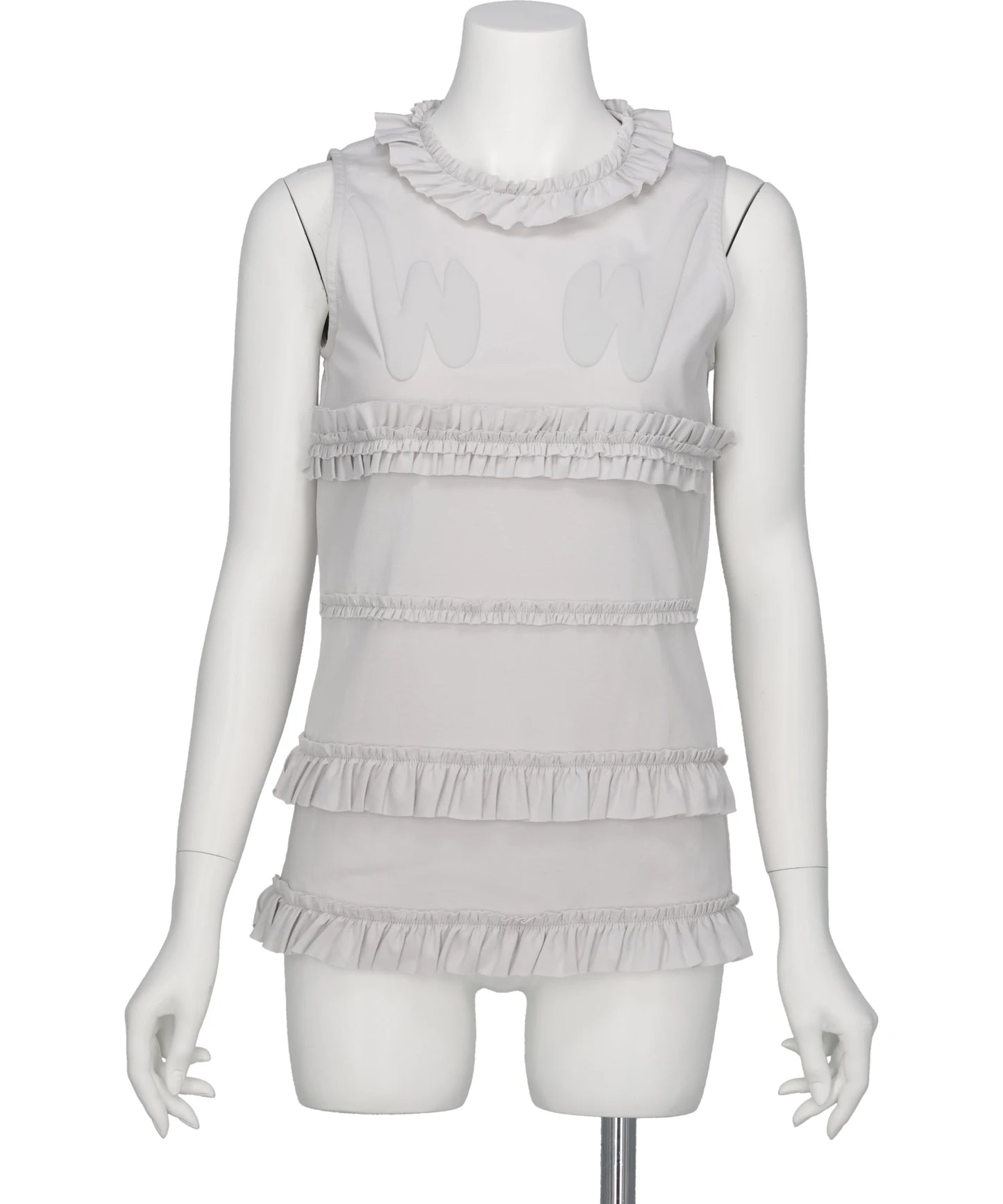 naokitomizuka WILD THINGS FRILLED TANK TOP