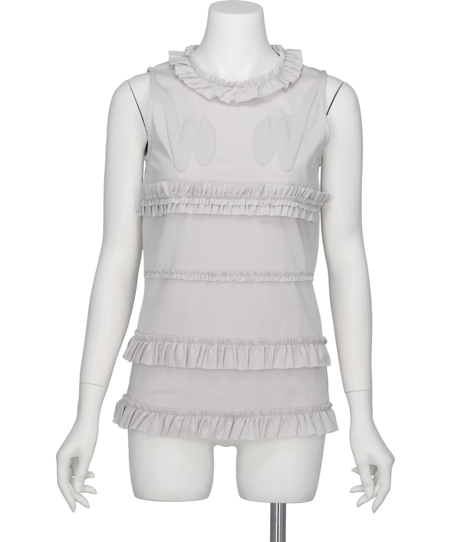 naokitomizuka WILD THINGS FRILLED TANK TOP