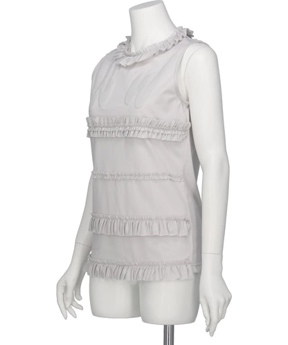 WILD THINGS FRILLED TANK TOP
