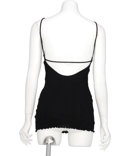 RANDOM RIB OPEN BACK CAMI