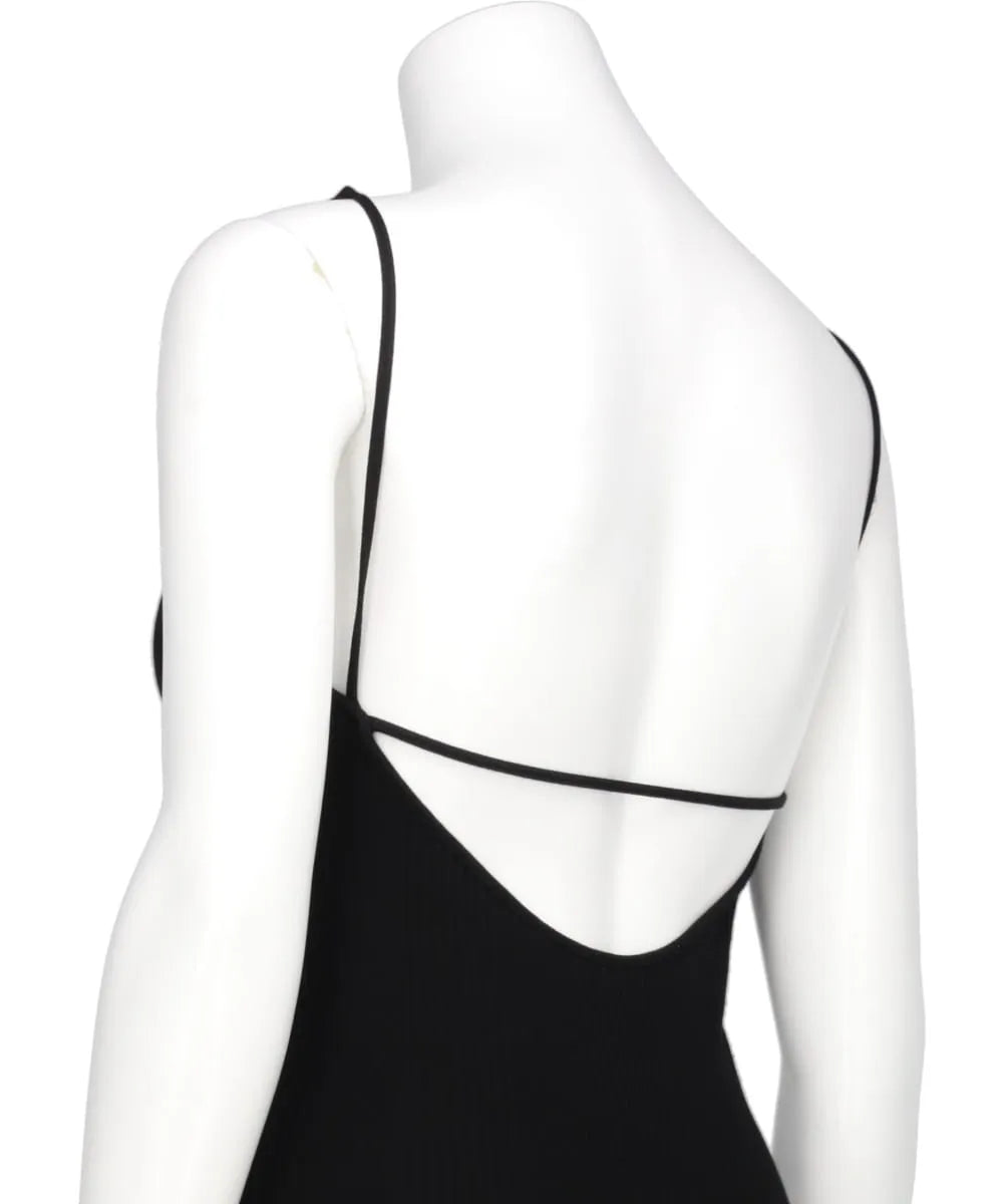 RANDOM RIB OPEN BACK CAMI