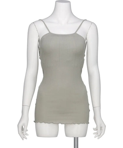 RANDOM RIB OPEN BACK CAMI