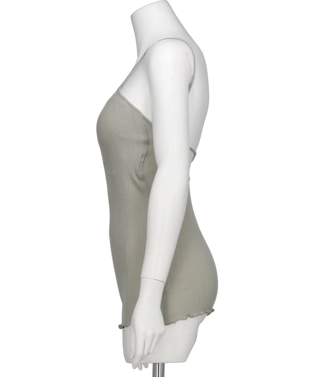 RANDOM RIB OPEN BACK CAMI