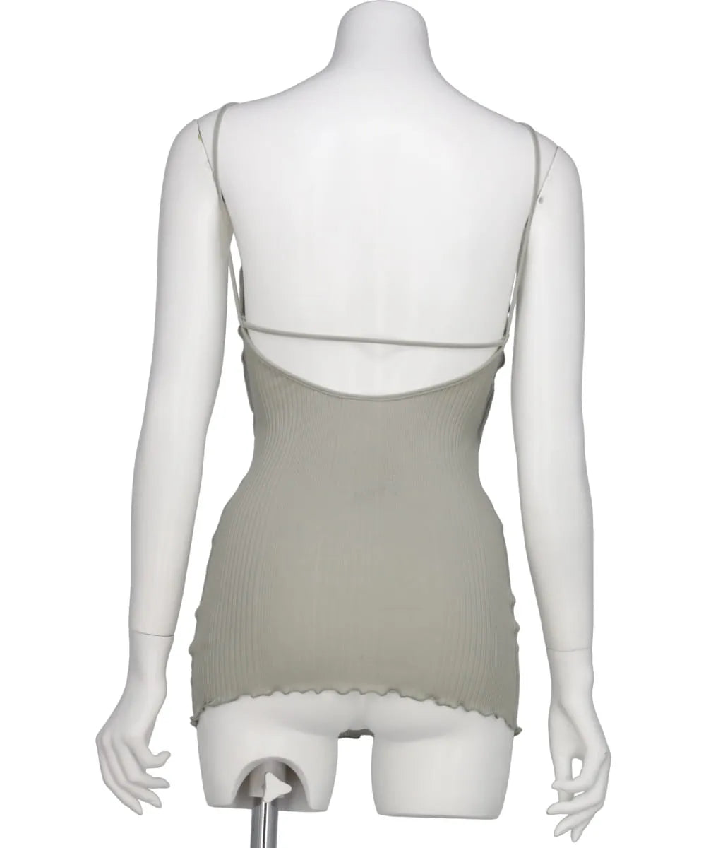 RANDOM RIB OPEN BACK CAMI