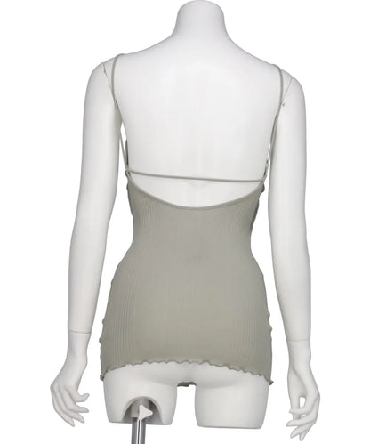 RANDOM RIB OPEN BACK CAMI