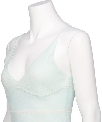 FLORAL JACQUARD KNIT CAMISOLE TOP