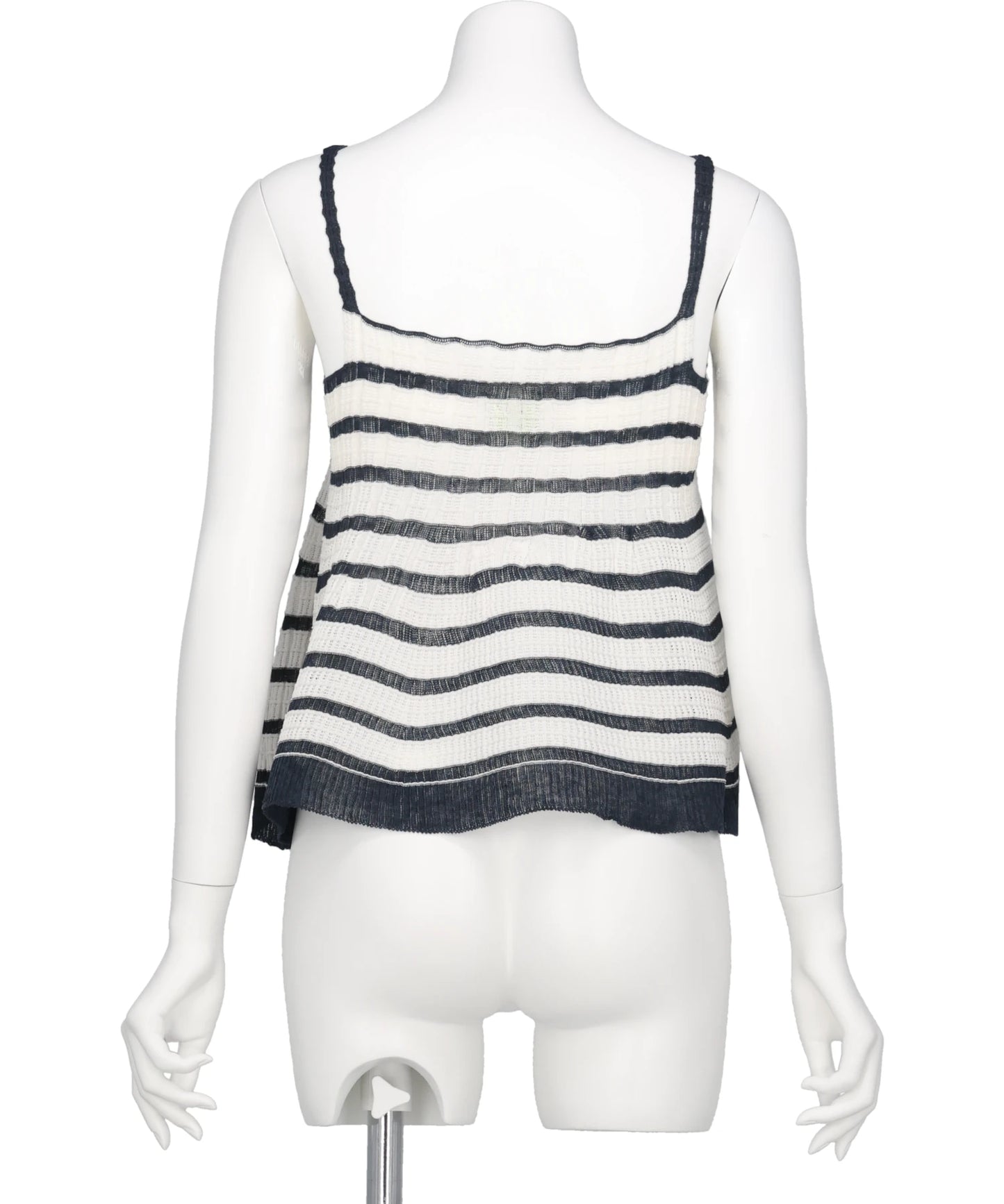 ASYMMETRY STRIPED SEEMLES CAMI
