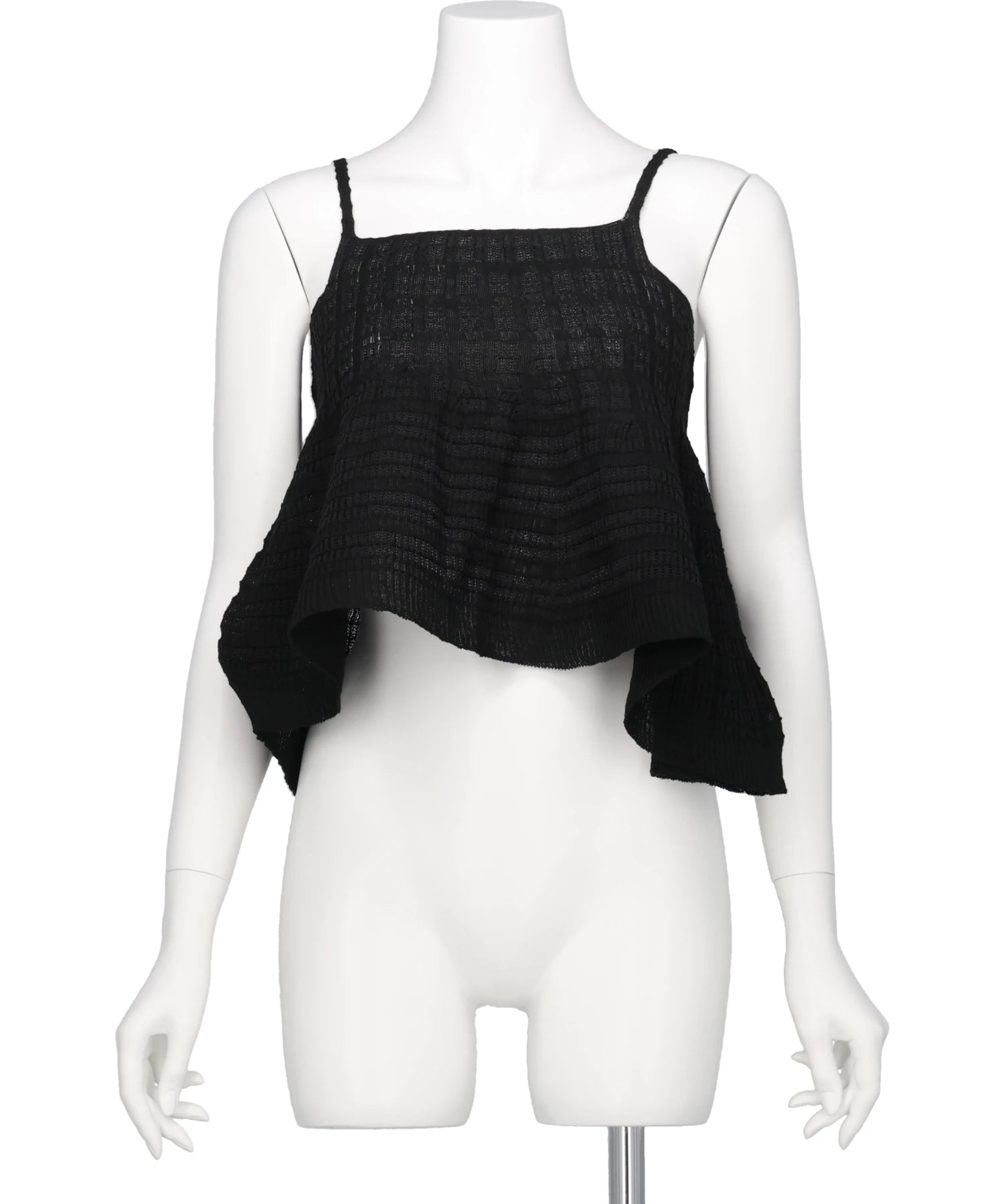 ODAKHA(オダカ) 2026SS ASYMMETRY STRIPED SEEMLES CAMI OH26SS-WG04