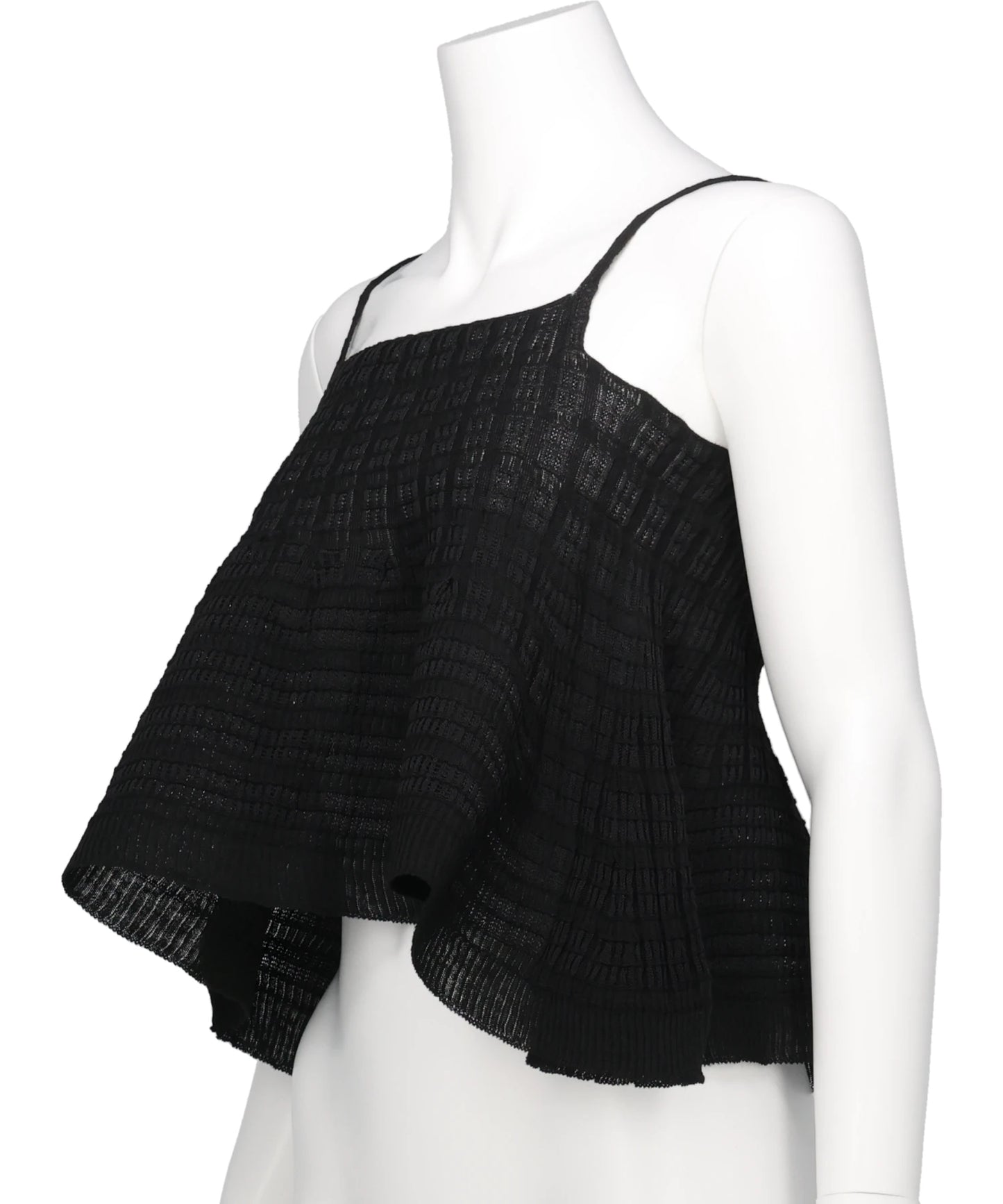 ASYMMETRY STRIPED SEEMLES CAMI