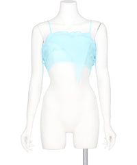 RIPPLE SHEER CAMISOLE - RUMUNE