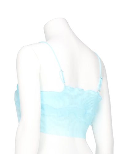 RIPPLE SHEER CAMISOLE - RUMUNE