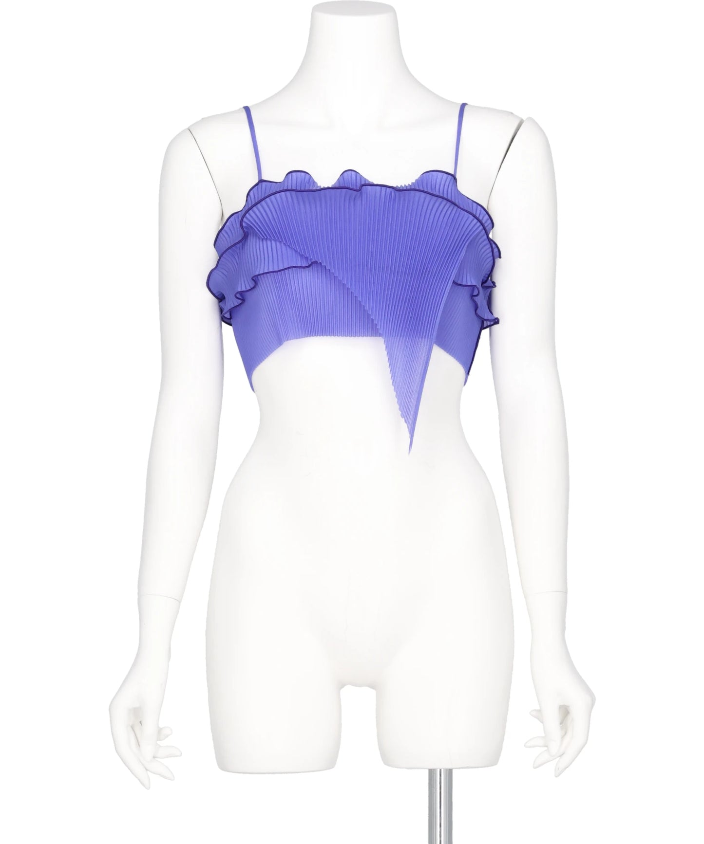 RIPPLE SHEER CAMISOLE - GRAPE