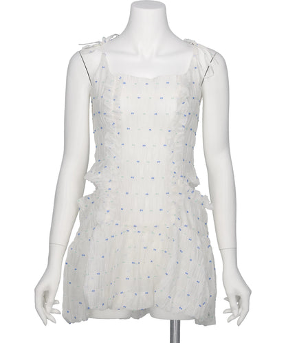 naokitomizuka ORIGINAL JACQUARD CAMISOLE