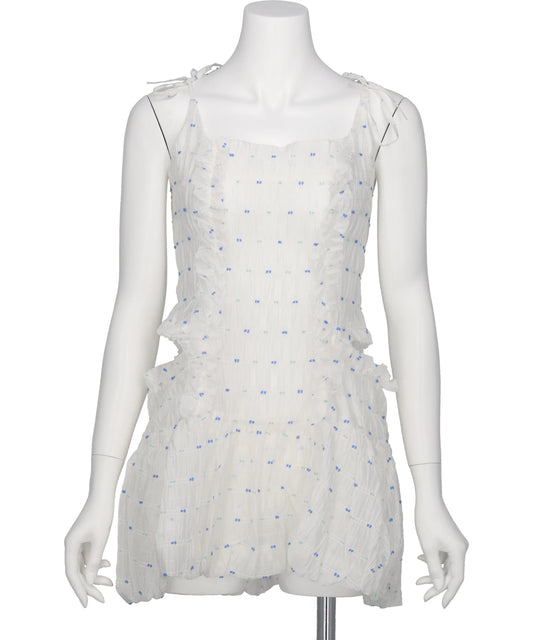 naokitomizuka ORIGINAL JACQUARD CAMISOLE