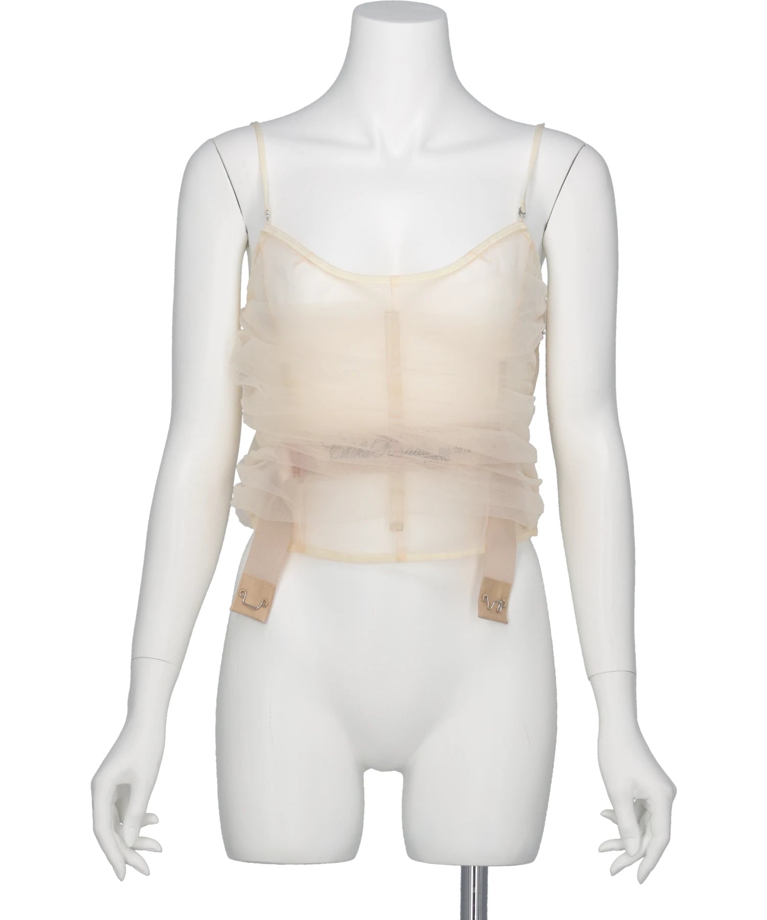 chika-kisada/(チカキサダ) 2026AW TULLE CAMISOLE CORSET CB-26264