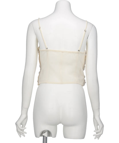 TULLE CAMISOLE CORSET