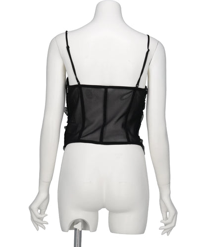 TULLE CAMISOLE CORSET