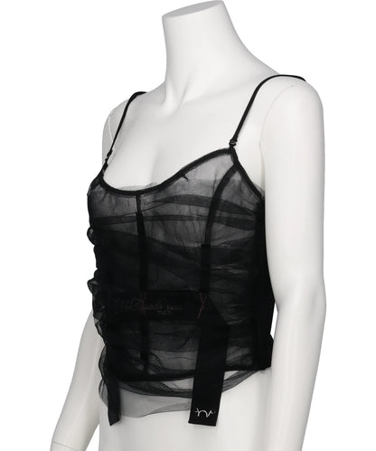 TULLE CAMISOLE CORSET