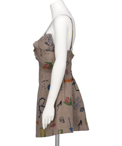 RAKUGAKI PRINTED CAMISOLE