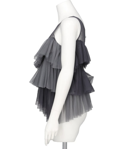 TULLE VOLANT CAMISOLE