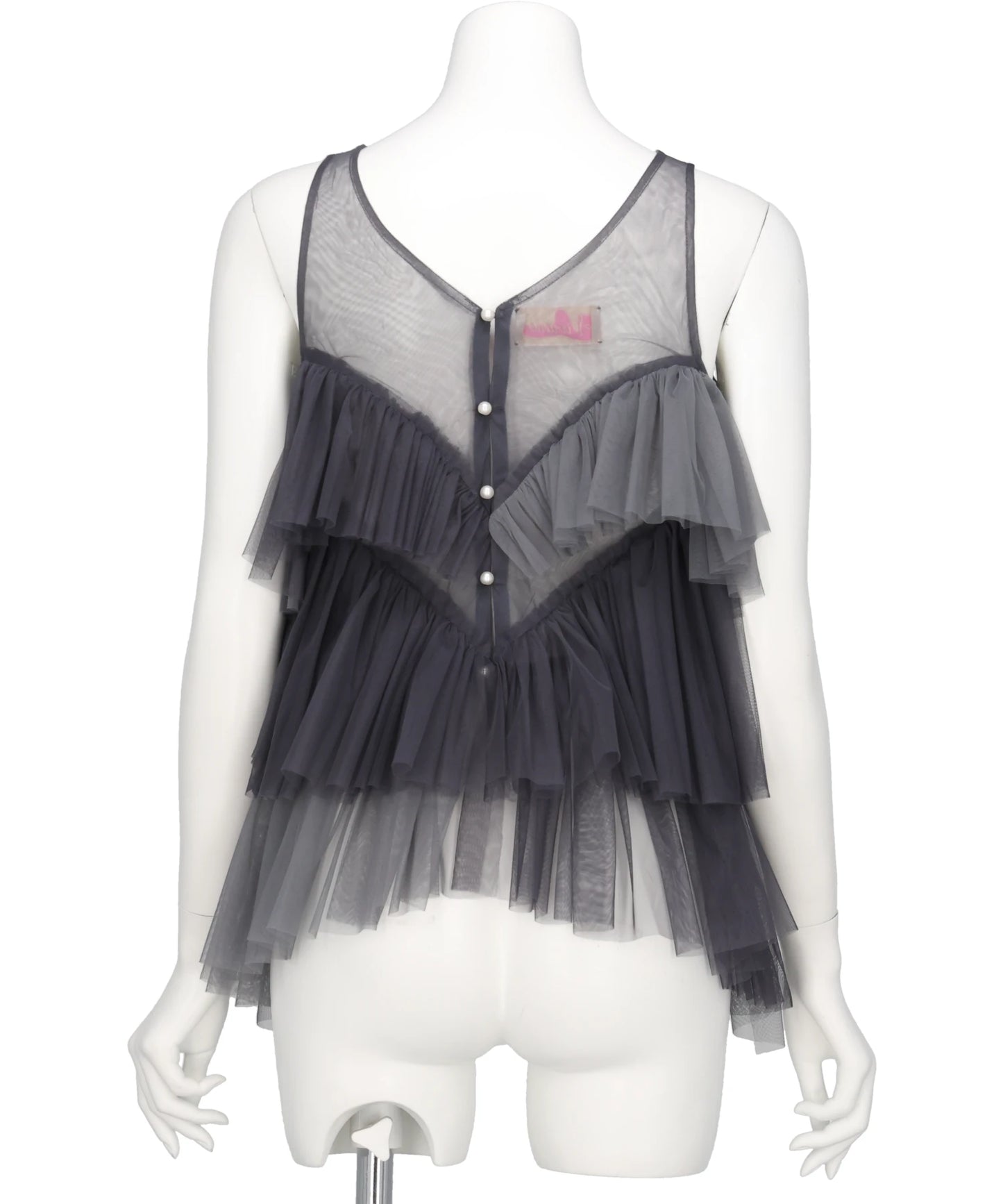 TULLE VOLANT CAMISOLE