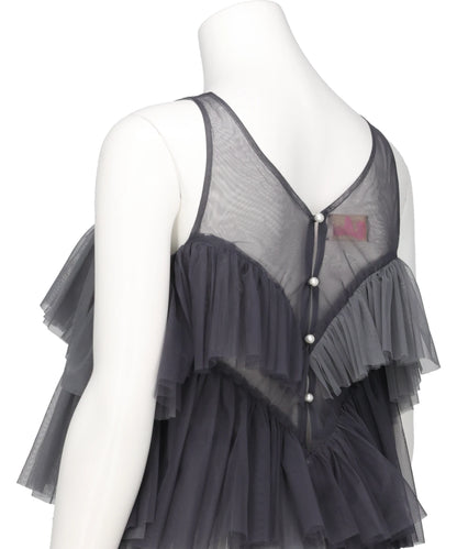 TULLE VOLANT CAMISOLE