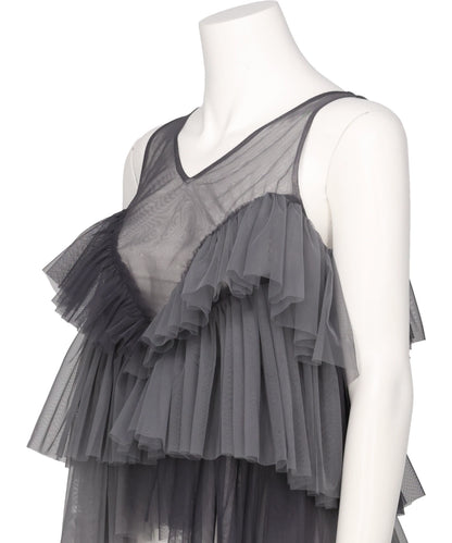 TULLE VOLANT CAMISOLE