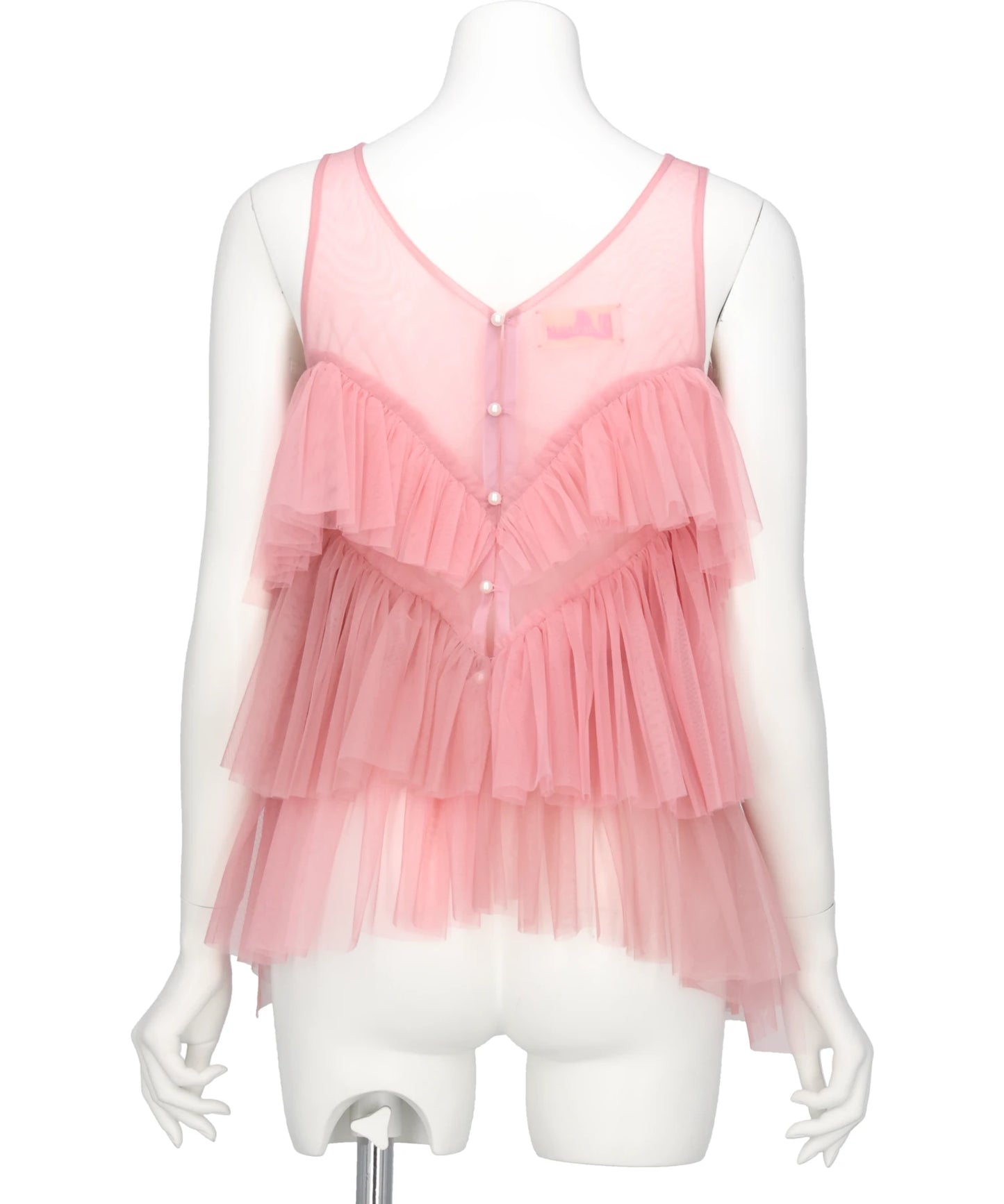 TULLE VOLANT CAMISOLE