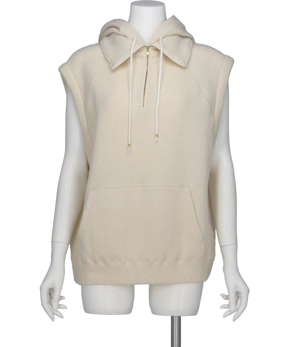NATALIE-VEST-TB-KNIT HOODY VEST