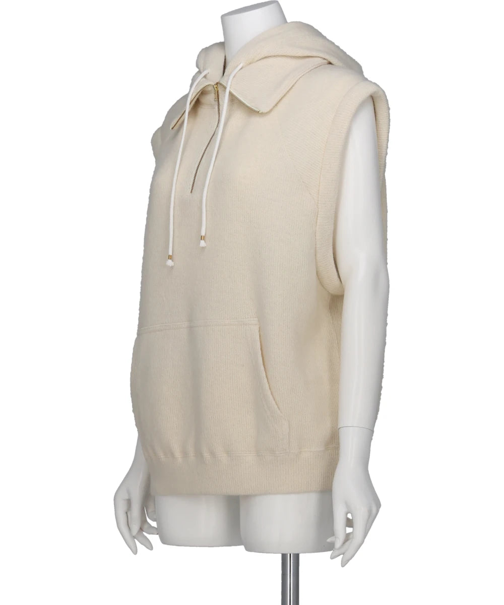 NATALIE-VEST-TB-KNIT HOODY VEST