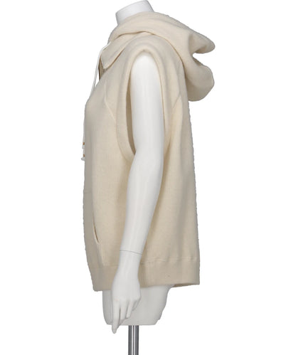 NATALIE-VEST-TB-KNIT HOODY VEST
