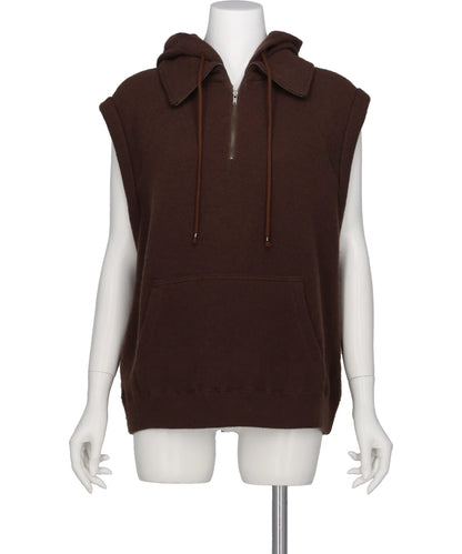 NATALIE-VEST-TB-KNIT HOODY VEST