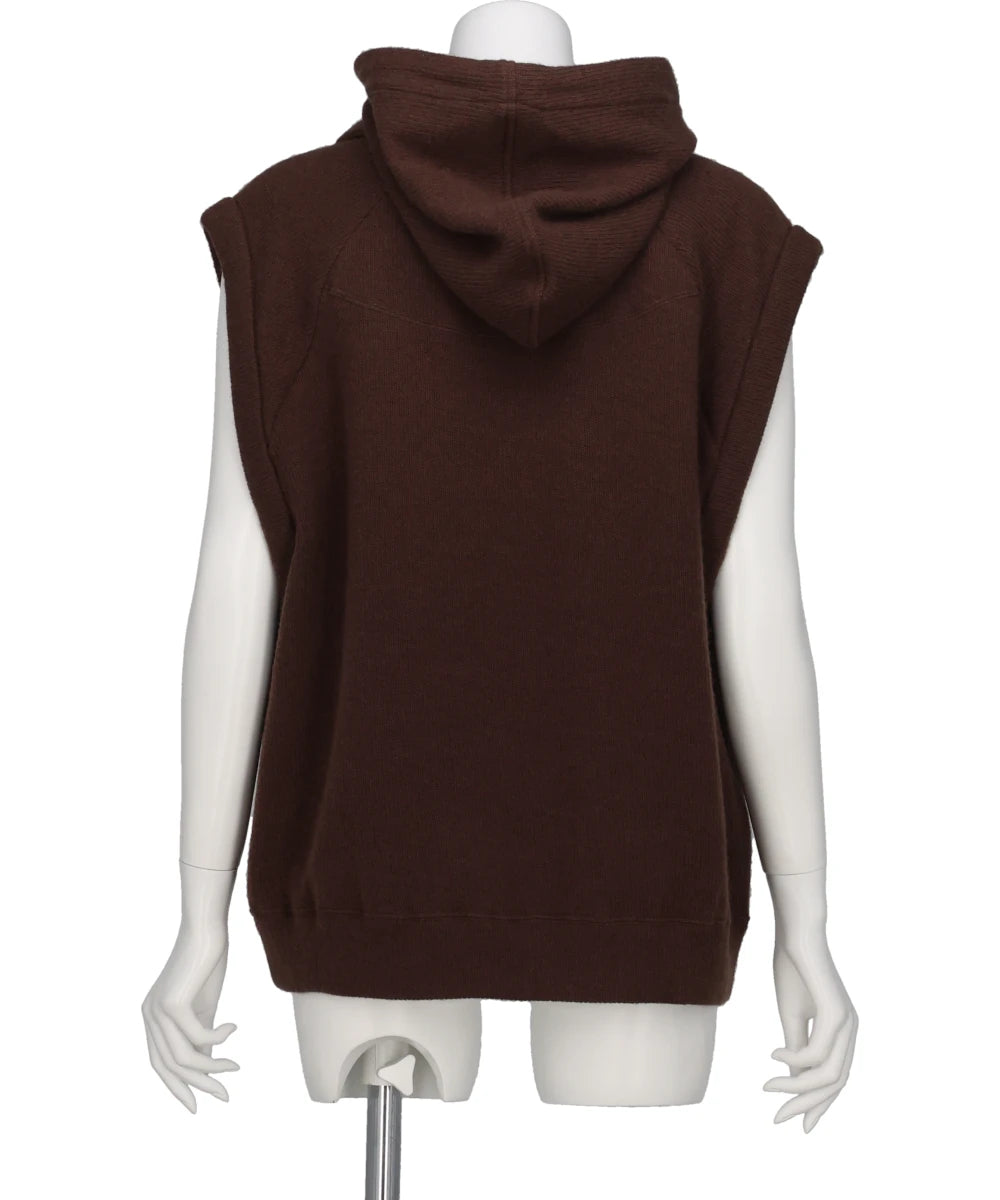 NATALIE-VEST-TB-KNIT HOODY VEST