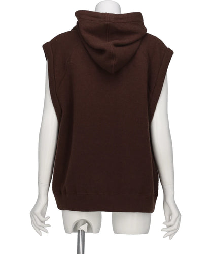 NATALIE-VEST-TB-KNIT HOODY VEST