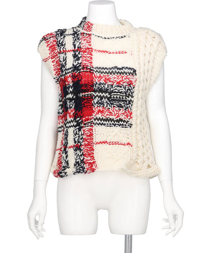 ODAKHA(オダカ) 2026AW HANDKINT TARTAN VEST OH26AW-HK01