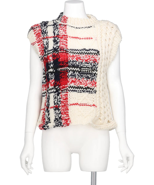 ODAKHA(オダカ) 2026AW HANDKINT TARTAN VEST OH26AW-HK01