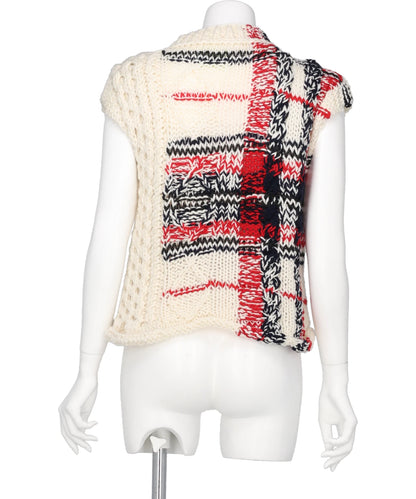 HANDKINT TARTAN VEST