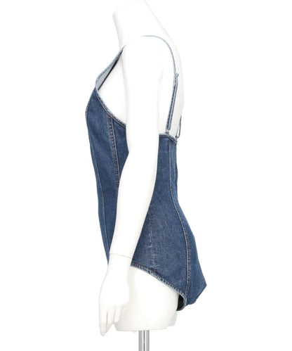 DENIM BODY SUIT