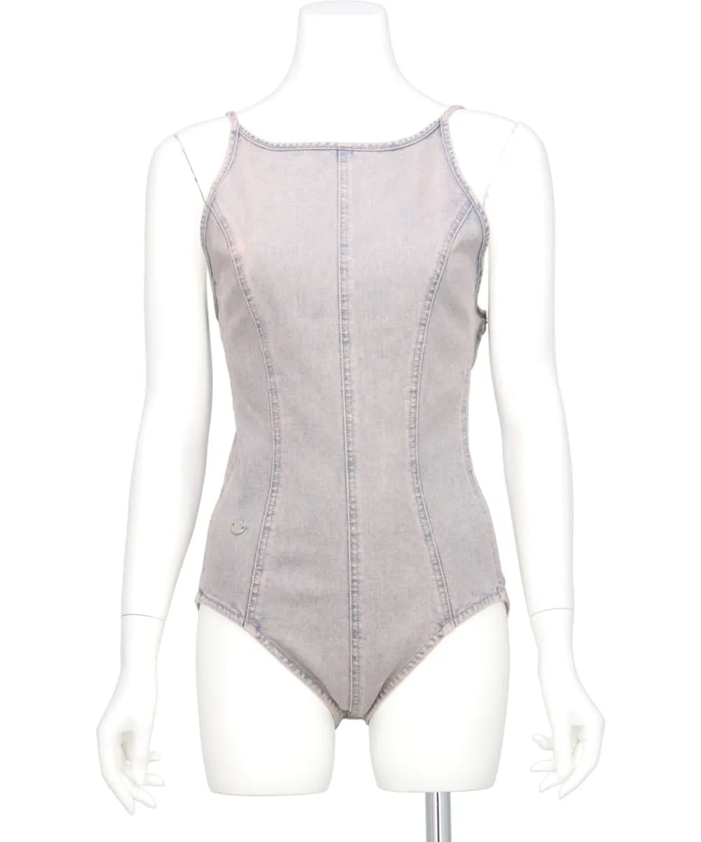 DENIM BODY SUIT