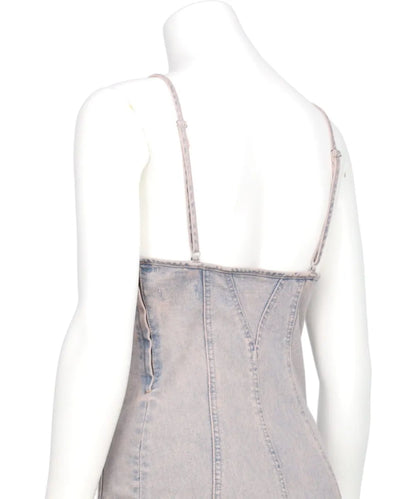 DENIM BODY SUIT