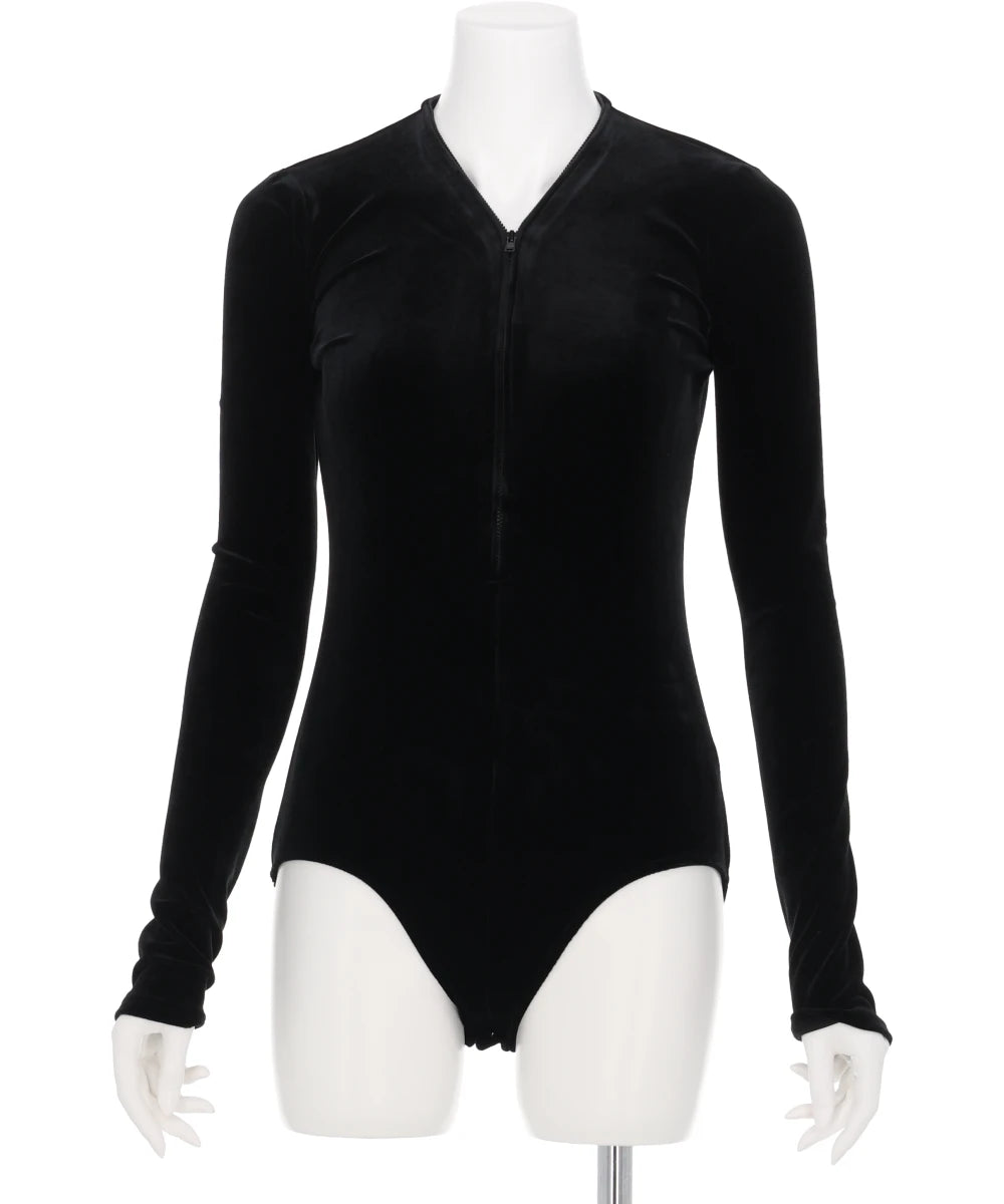 VELOUR BODYSUIT