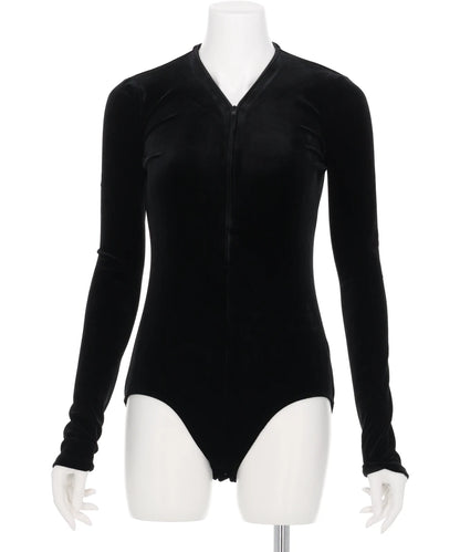 VELOUR BODYSUIT