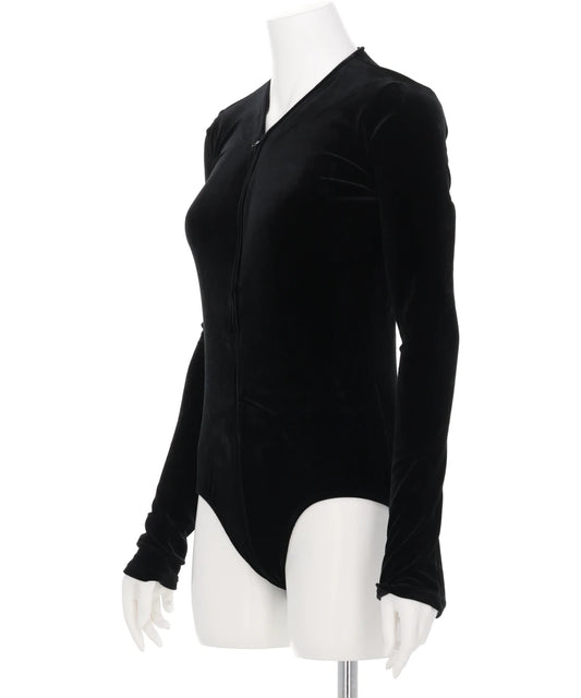VELOUR BODYSUIT