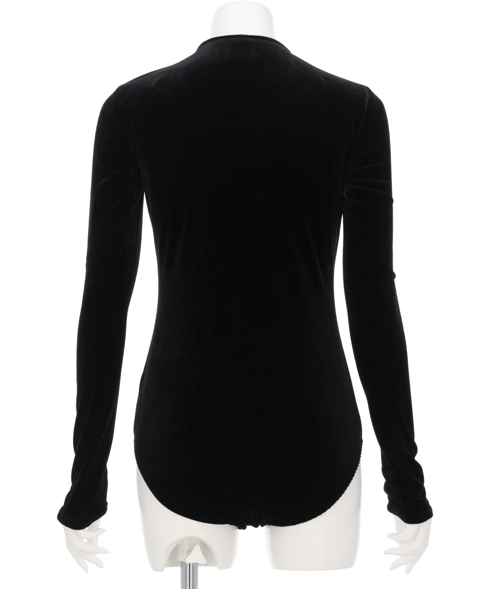 VELOUR BODYSUIT