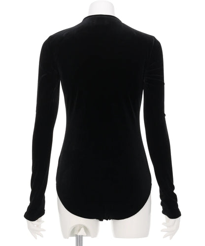 VELOUR BODYSUIT