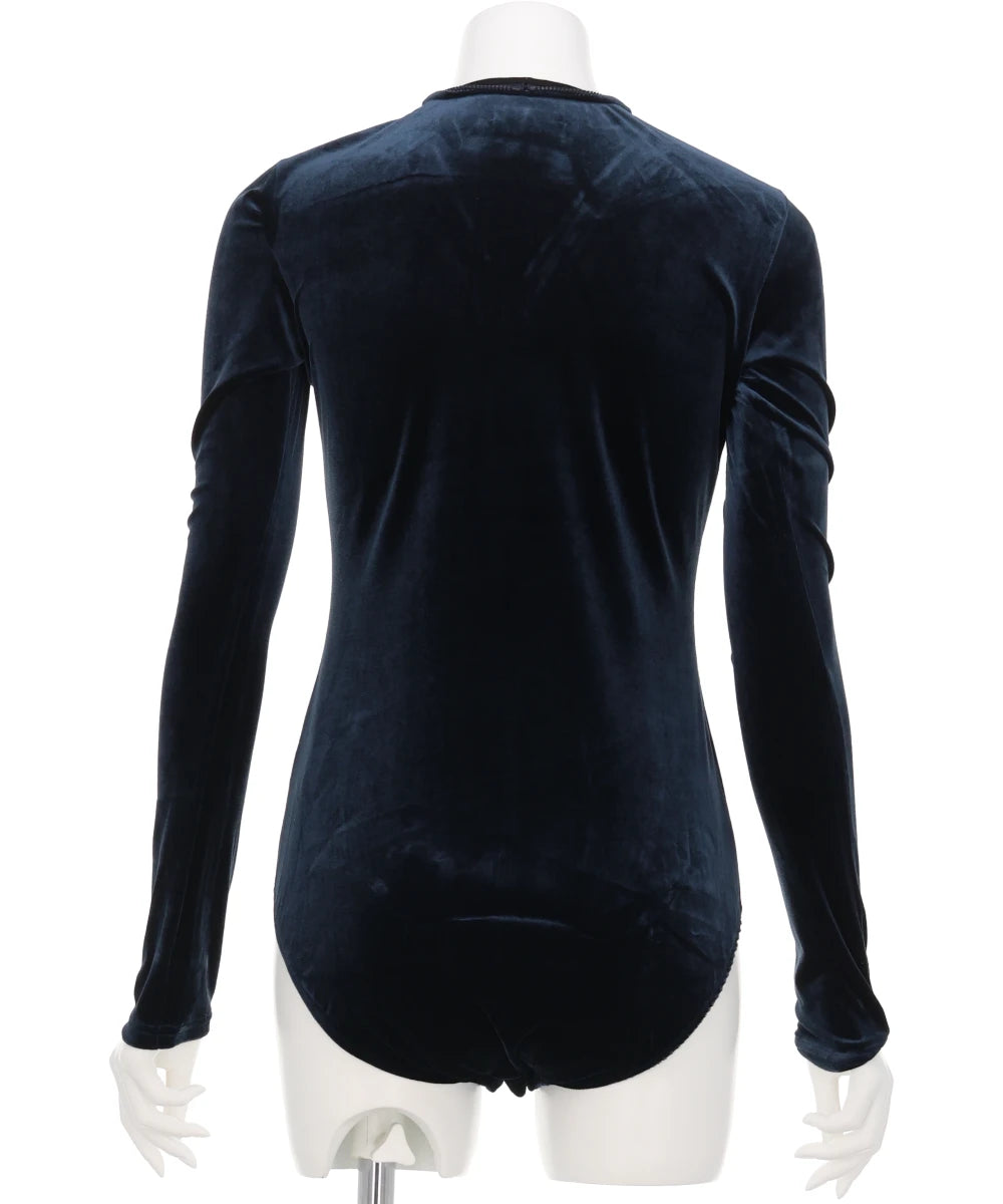 VELOUR BODYSUIT