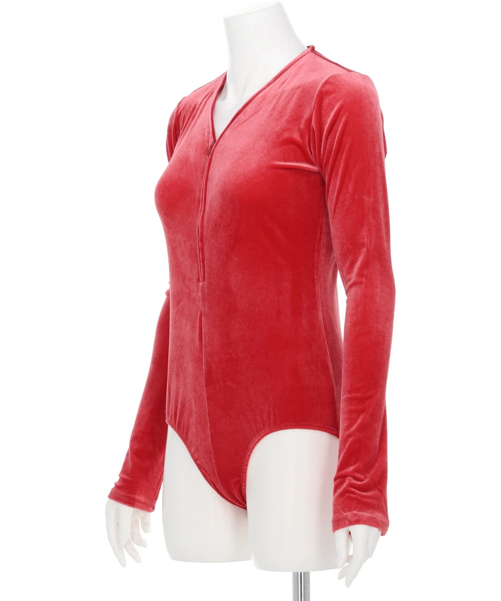 VELOUR BODYSUIT