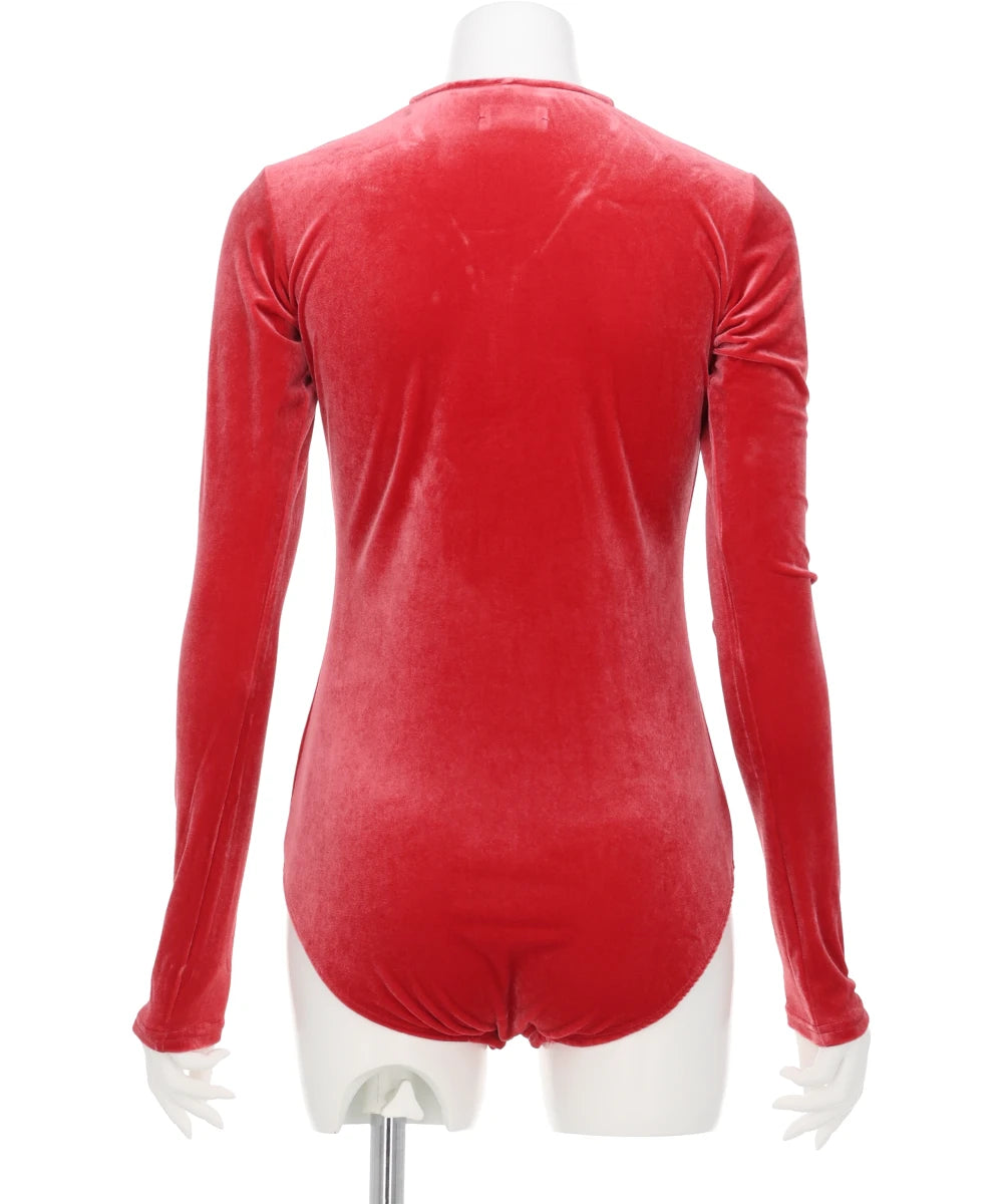 VELOUR BODYSUIT