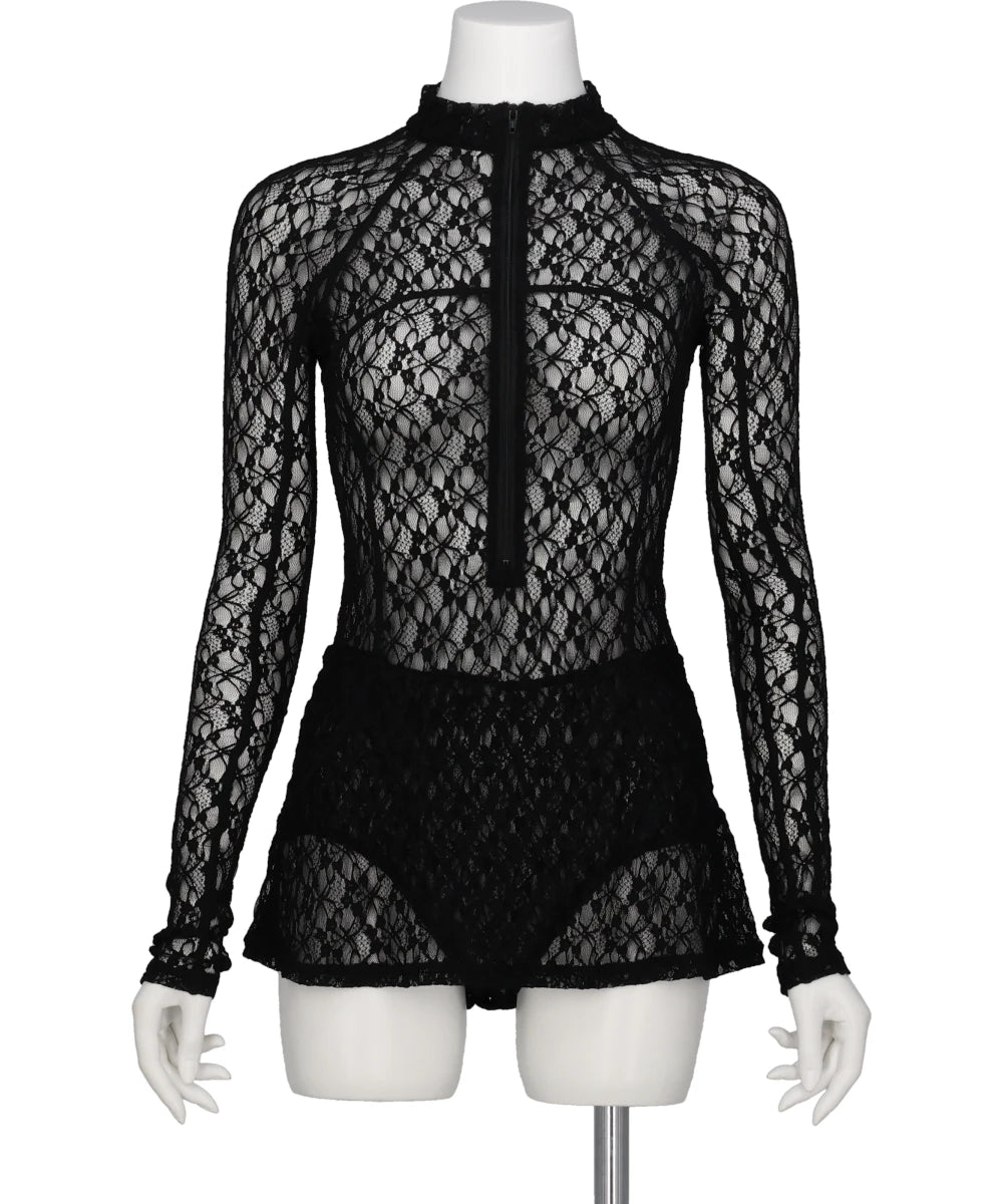 LACE FLARE BODYSUIT